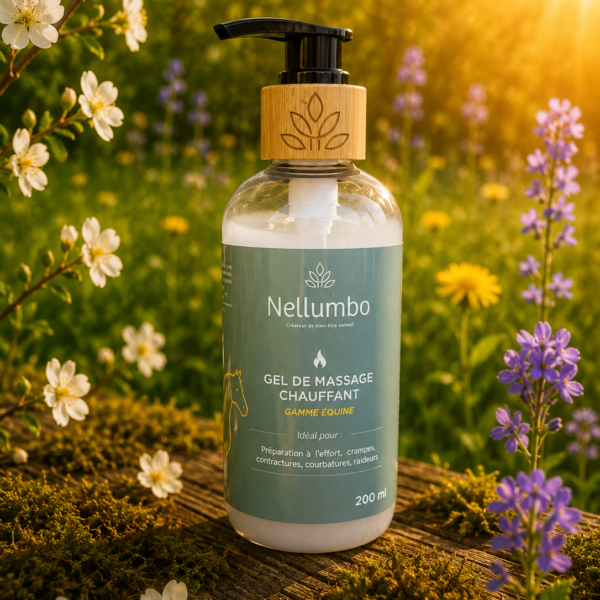 Gel de massage chauffant