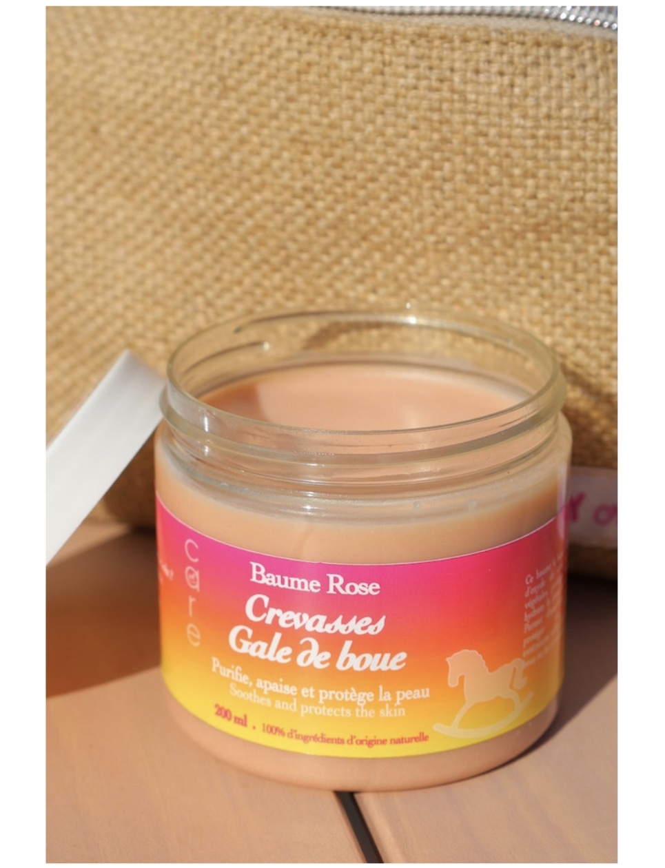 Baume rose Crevasse – Gale de boue