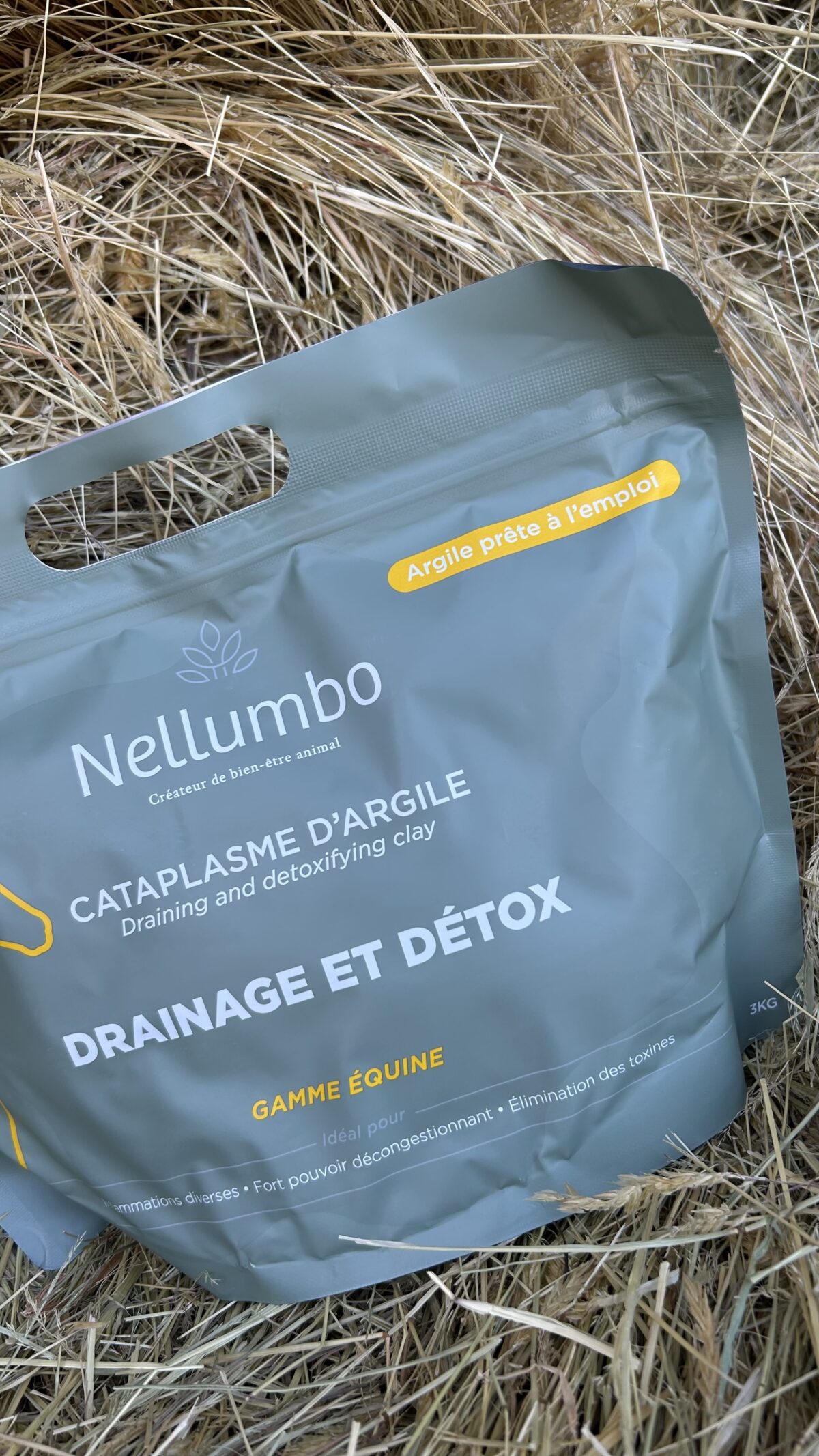 Cataplasme d’argile – Drainage & Détox