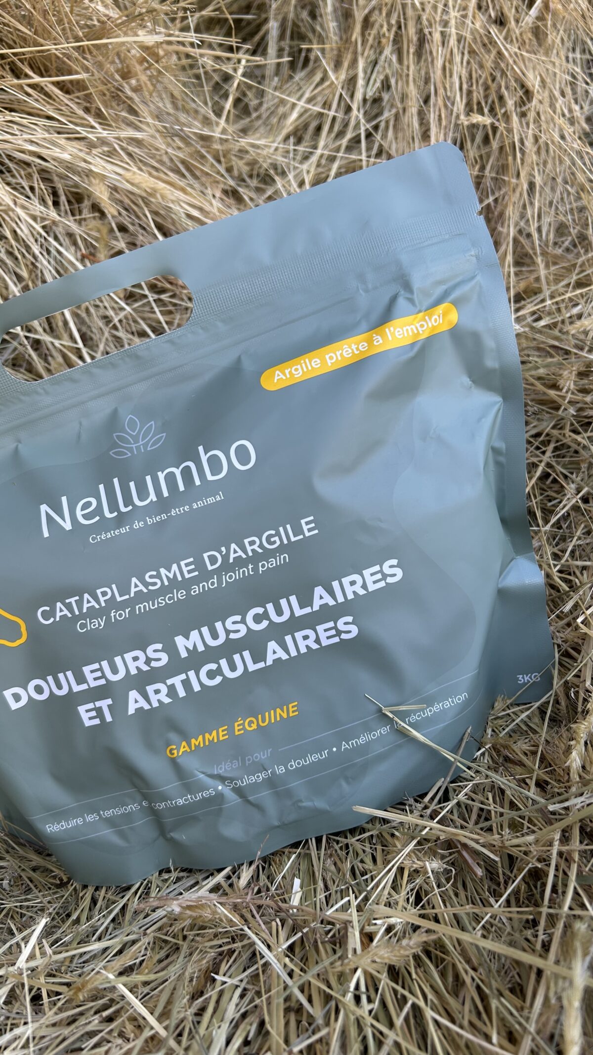 Cataplasme d’argile – Douleurs musculaires & articulaires