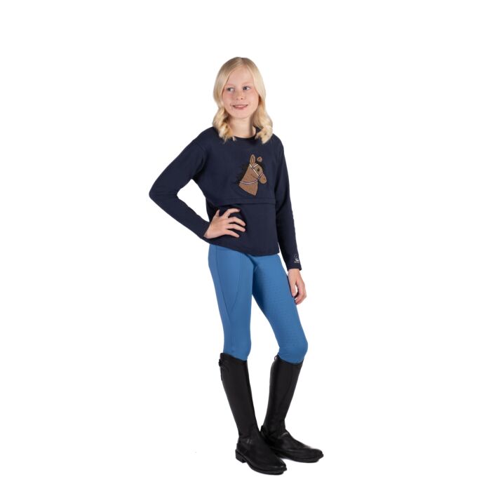 Polo manches longues Mia unisexe