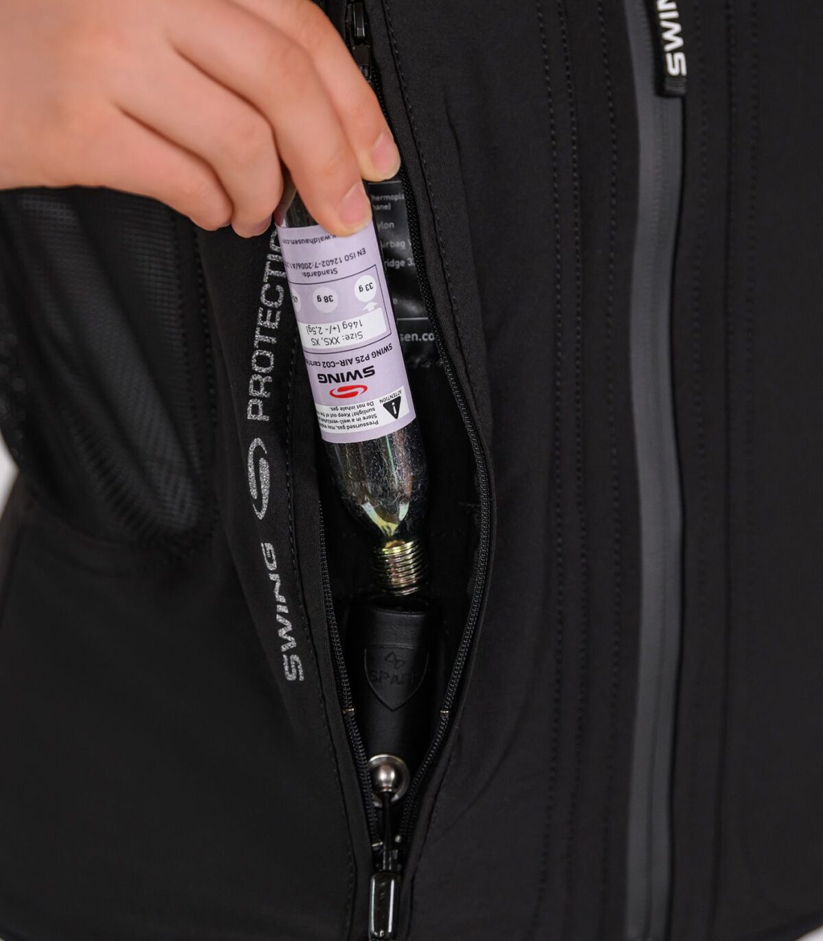 Cartouche CO2 gilet airbag